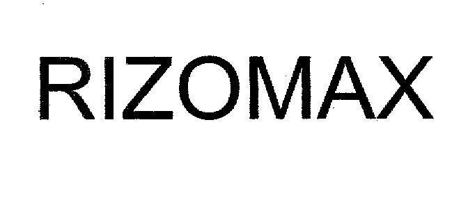 Mẫu nhãn hiệu RIZOMAX