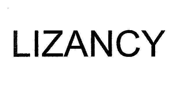 Mẫu nhãn hiệu LIZANCY