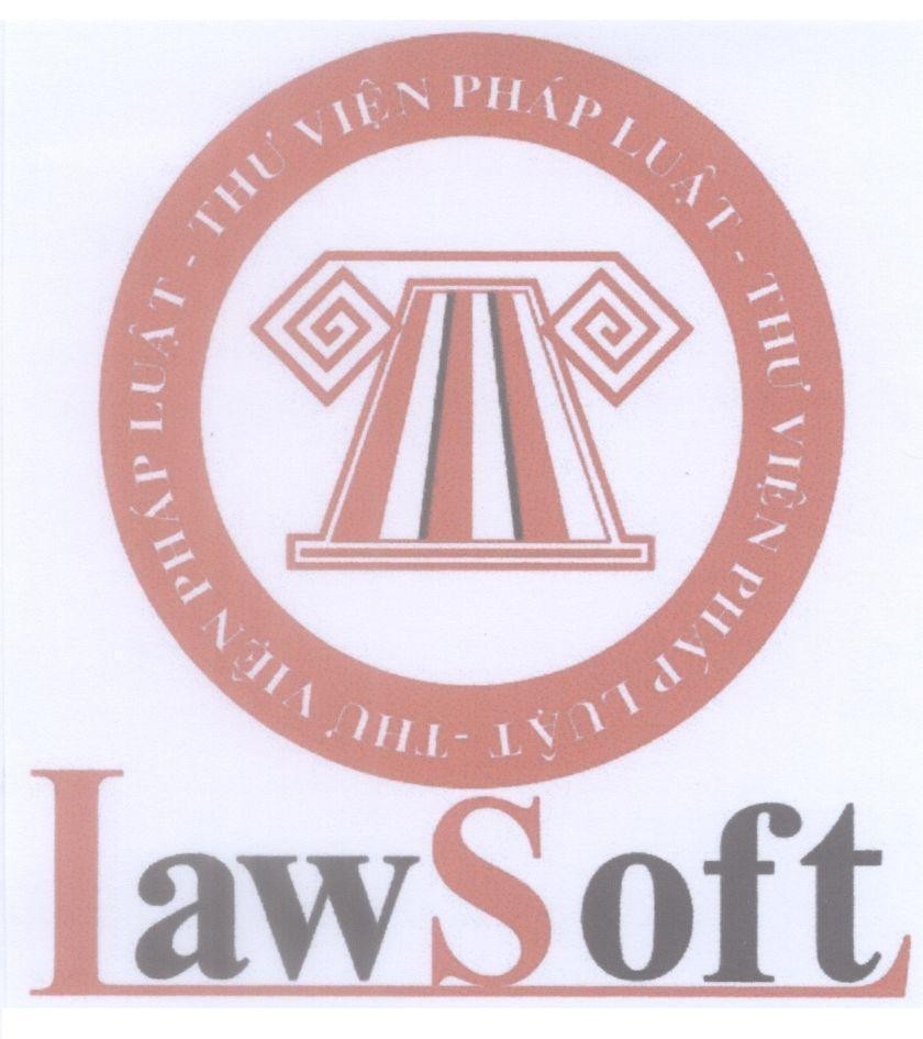 Mẫu nhãn hiệu LawSoft thư viện pháp luật thư viện pháp luật thư viện pháp luật