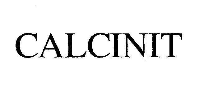 Mẫu nhãn hiệu CALCINIT