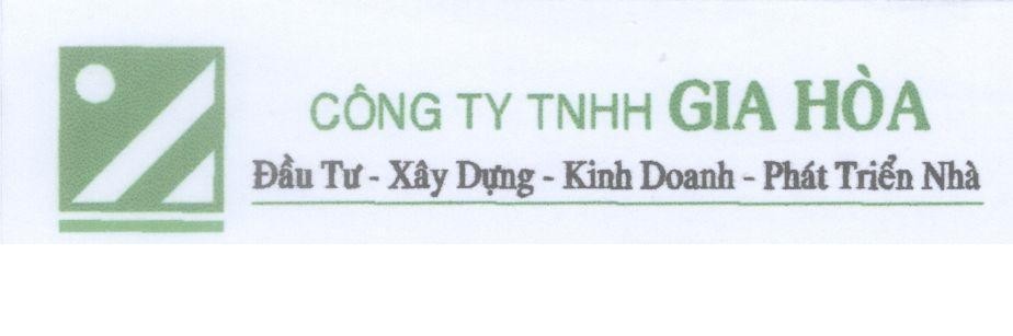 Mẫu nhãn hiệu Công ty TNHH Gia Hoà Đầu Tư - Xây Dựng - Kinh Doanh - Phát Triển Nhà
