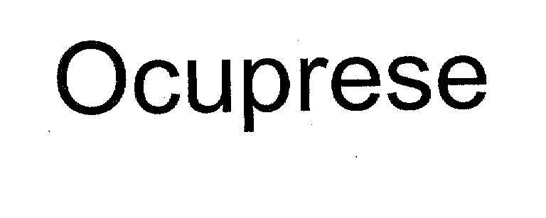 Mẫu nhãn hiệu Ocuprese