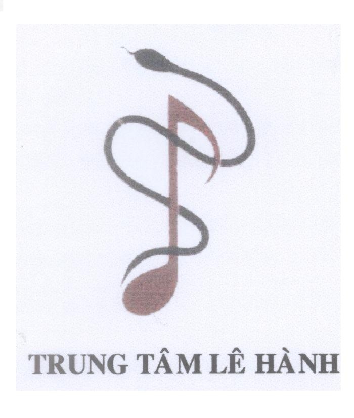 Mẫu nhãn hiệu Trung tâm Lê Hành