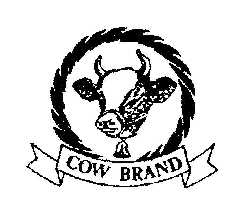 Mẫu nhãn hiệu COW BRAND
