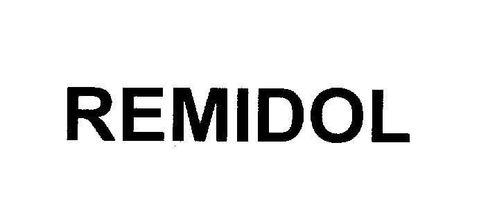 Mẫu nhãn hiệu REMIDOL