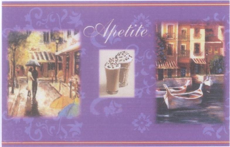 Mẫu nhãn hiệu Apetite