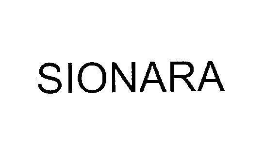 Mẫu nhãn hiệu SIONARA