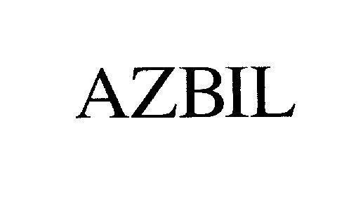 Mẫu nhãn hiệu AZBIL