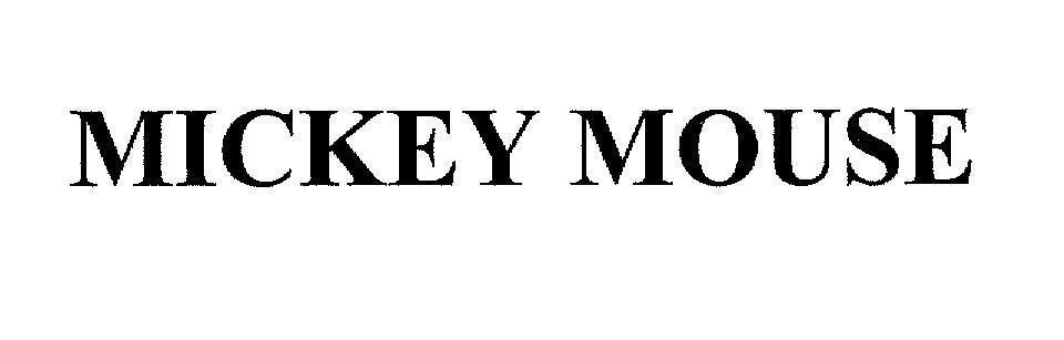 Mẫu nhãn hiệu MICKEY MOUSE