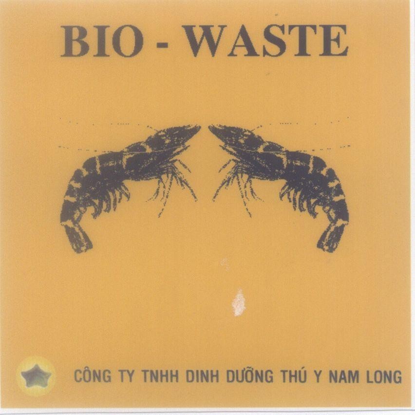 Mẫu nhãn hiệu BIO - WASTE Công Ty TNHH Dinh Dưỡng Thú Y Nam Long