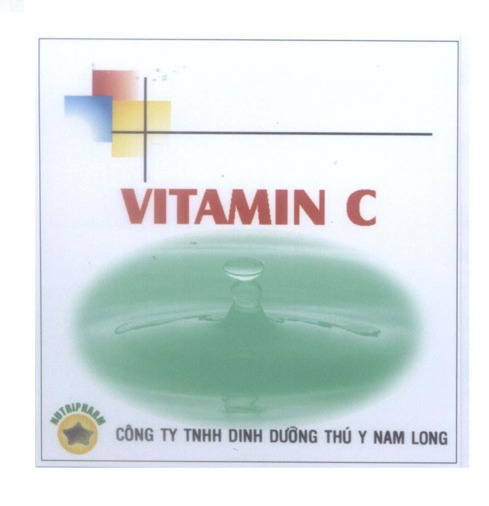 Mẫu nhãn hiệu VITAMIN C NUTRIPHARM Công Ty TNHH Dinh Dưỡng Thú Y Nam Long
