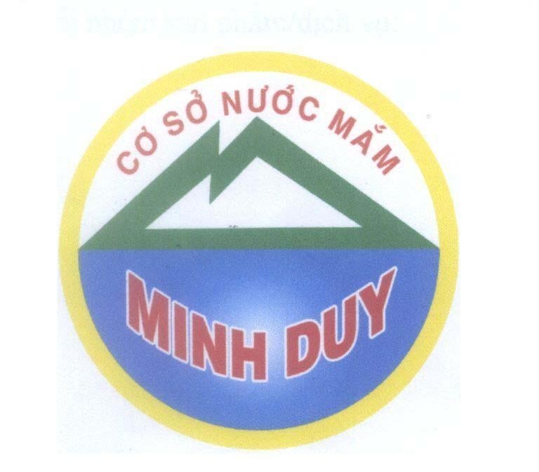 Mẫu nhãn hiệu Cơ Sở Nước Mắm Minh Duy