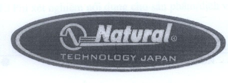 Mẫu nhãn hiệu Natural TECHNOLOGY JAPAN