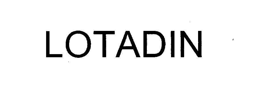 Mẫu nhãn hiệu LOTADIN