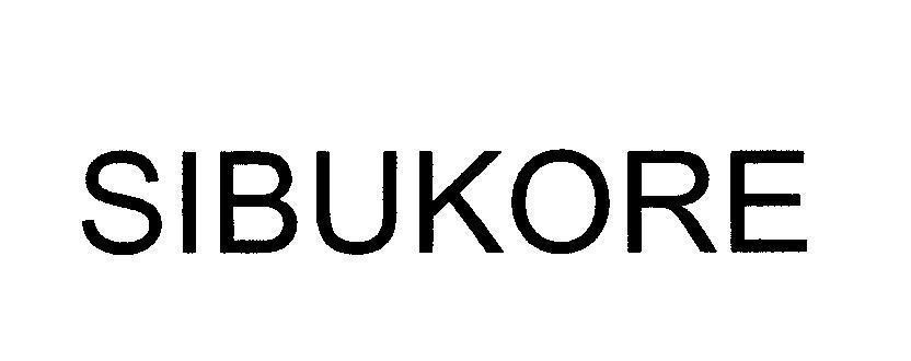 Mẫu nhãn hiệu SIBUKORE