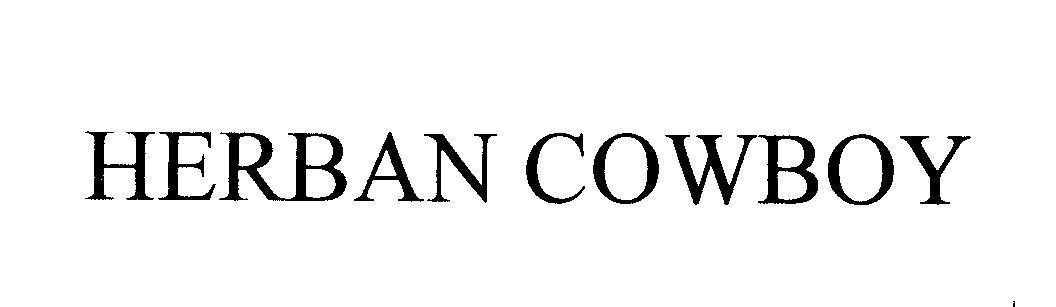 Mẫu nhãn hiệu HERBAN COWBOY