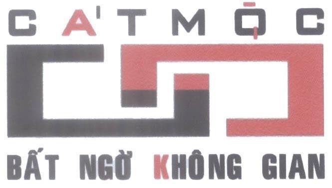 Mẫu nhãn hiệu Cát Mộc CM C M bất ngờ không gian