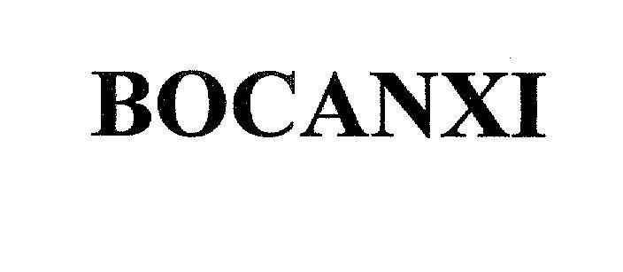 Mẫu nhãn hiệu BOCANXI