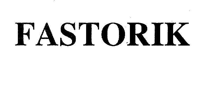 Mẫu nhãn hiệu FASTORIK