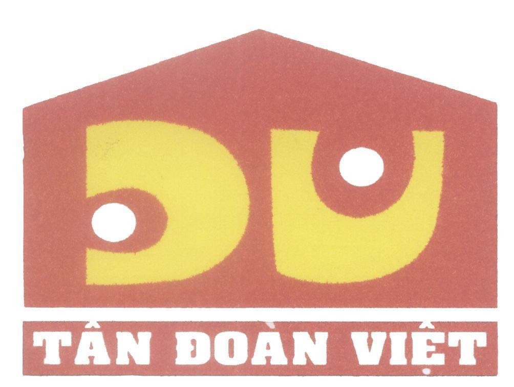 Mẫu nhãn hiệu Đ V DU DV Tân Đoàn Việt