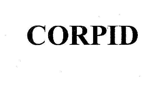 Mẫu nhãn hiệu CORPID