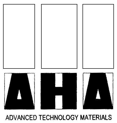 Mẫu nhãn hiệu AHA ADVANCED TECHNOLOGY MATERIALS