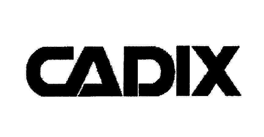 Mẫu nhãn hiệu CADIX