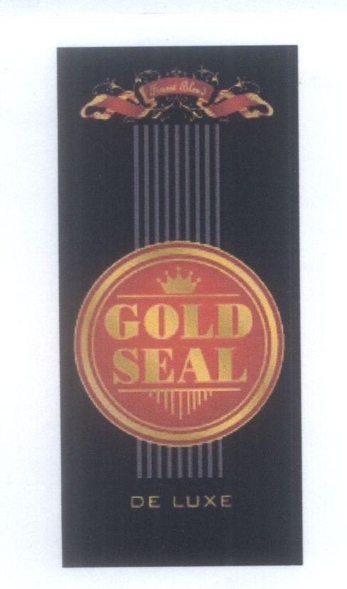 Mẫu nhãn hiệu GOLD SEAL DE LUXE