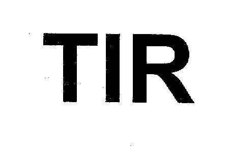 Mẫu nhãn hiệu TIR