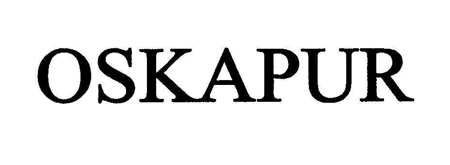 Mẫu nhãn hiệu OSKAPUR