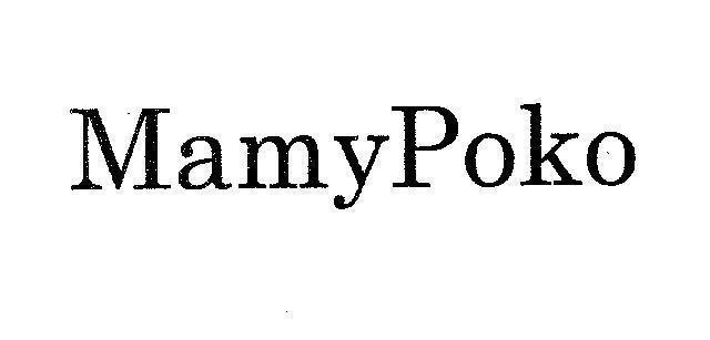 Mẫu nhãn hiệu MamyPoko