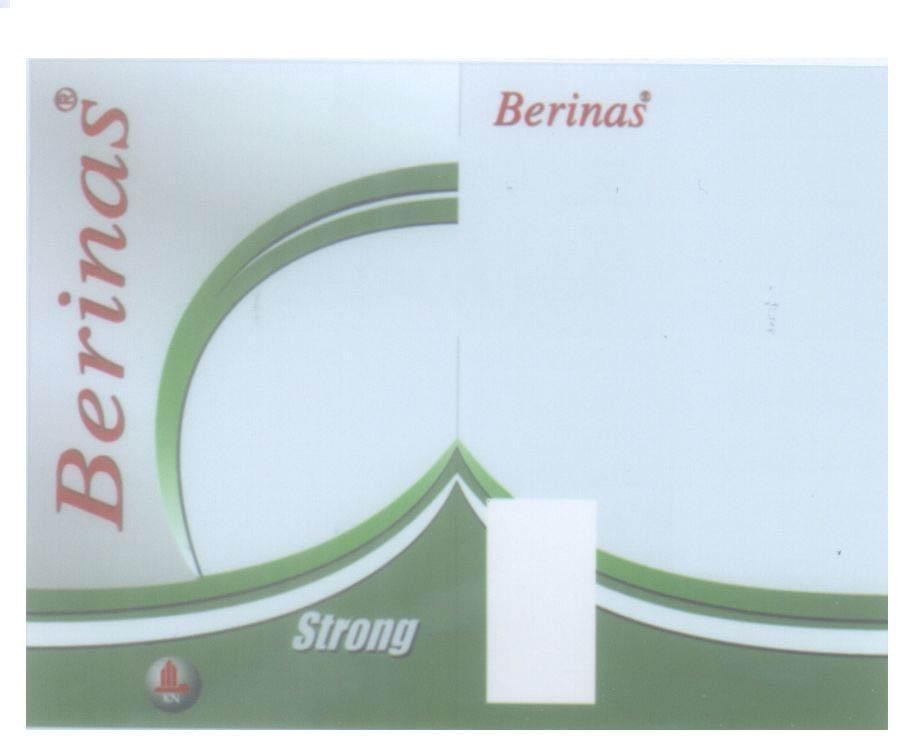 Mẫu nhãn hiệu Berinas Strong,KN