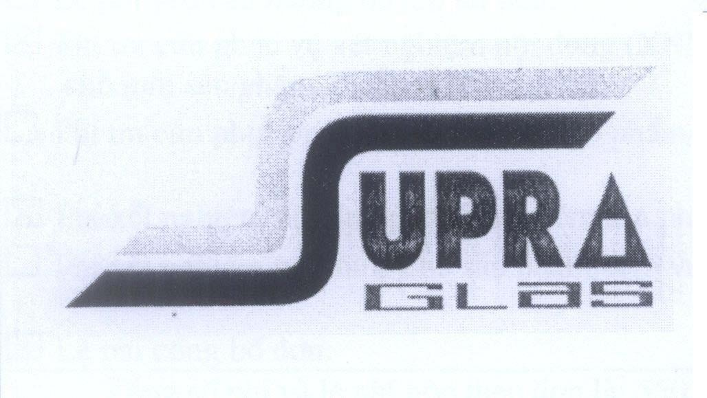 Mẫu nhãn hiệu SUPRA GLAS