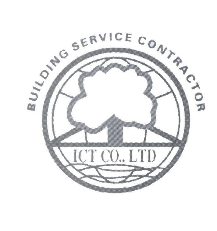 Mẫu nhãn hiệu ICT CO., LTD BUILDING SERVICE CONTRACTOR