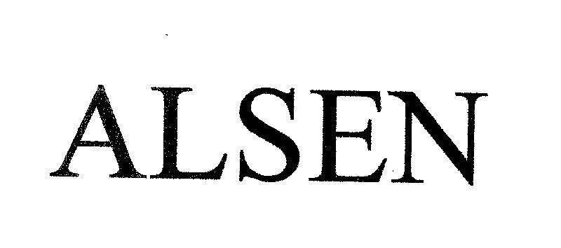 Mẫu nhãn hiệu ALSEN