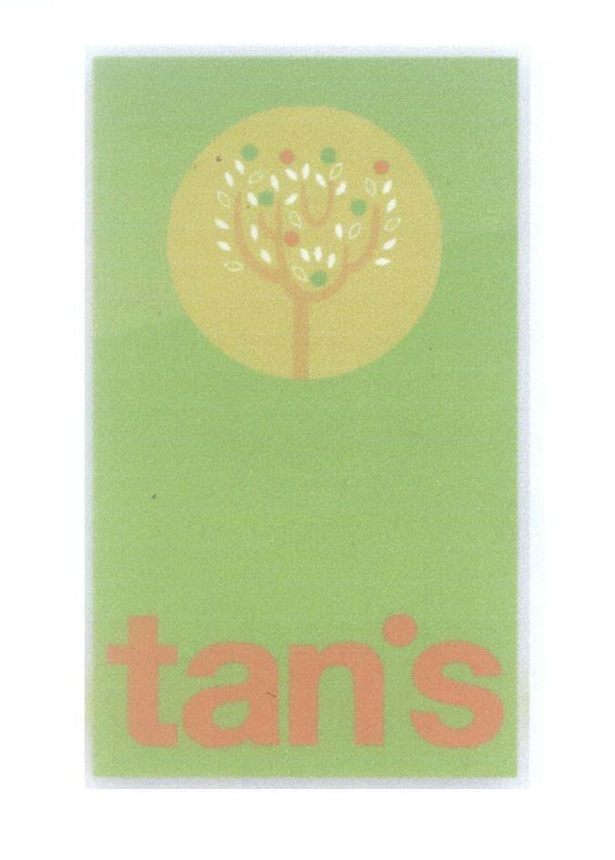 Mẫu nhãn hiệu tan's