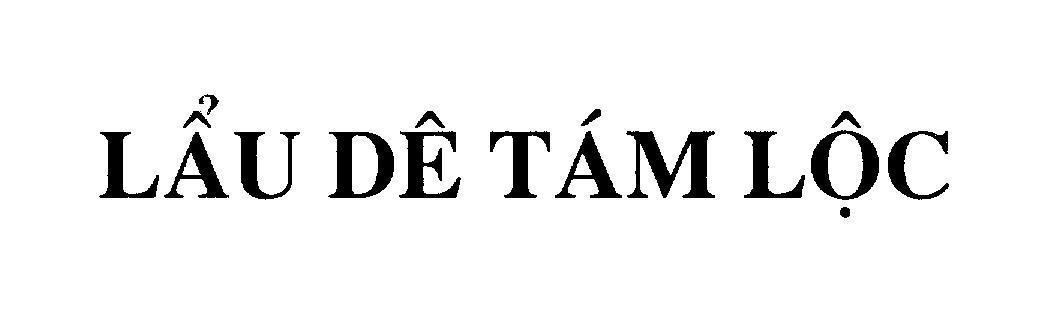 Mẫu nhãn hiệu Lẩu Dê Tám Lộc