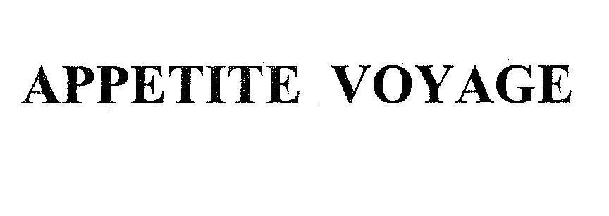 Mẫu nhãn hiệu APPETITE VOYAGE