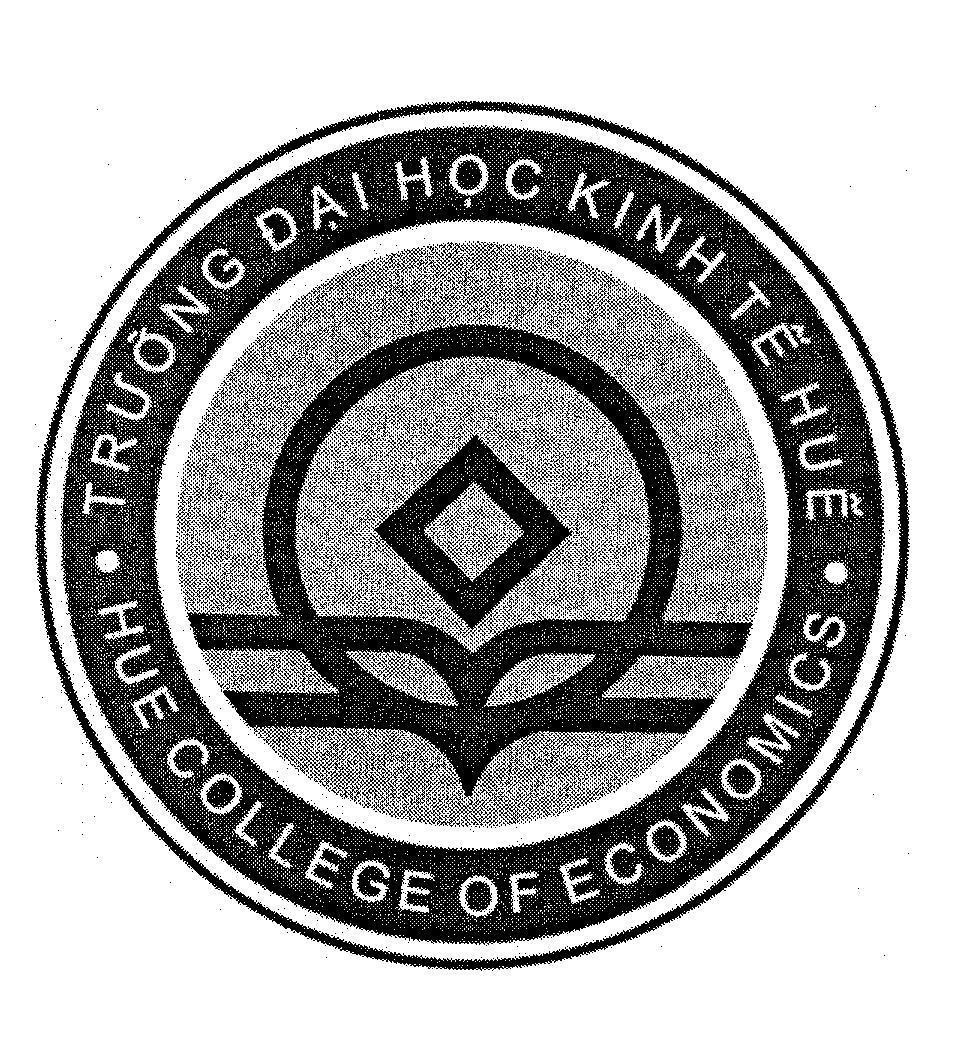 Mẫu nhãn hiệu Trường đại học kinh tế Huế HUE COLLEGE OF ECONOMICS