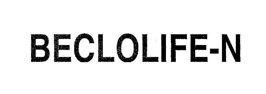 Mẫu nhãn hiệu BECLOLIFE-N