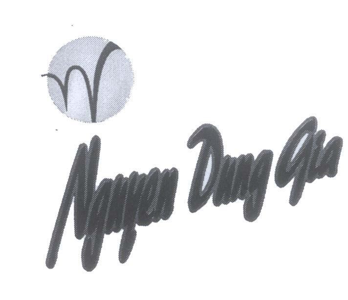Mẫu nhãn hiệu ND N D Nguyen Dung Gia