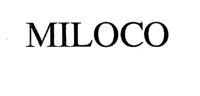 Mẫu nhãn hiệu MILOCO