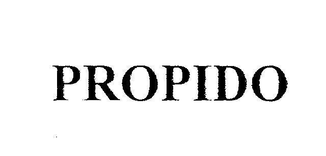 Mẫu nhãn hiệu PROPIDO