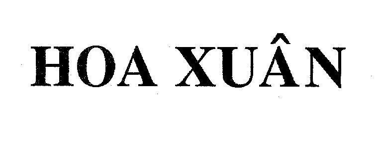 Mẫu nhãn hiệu HOA XUÂN