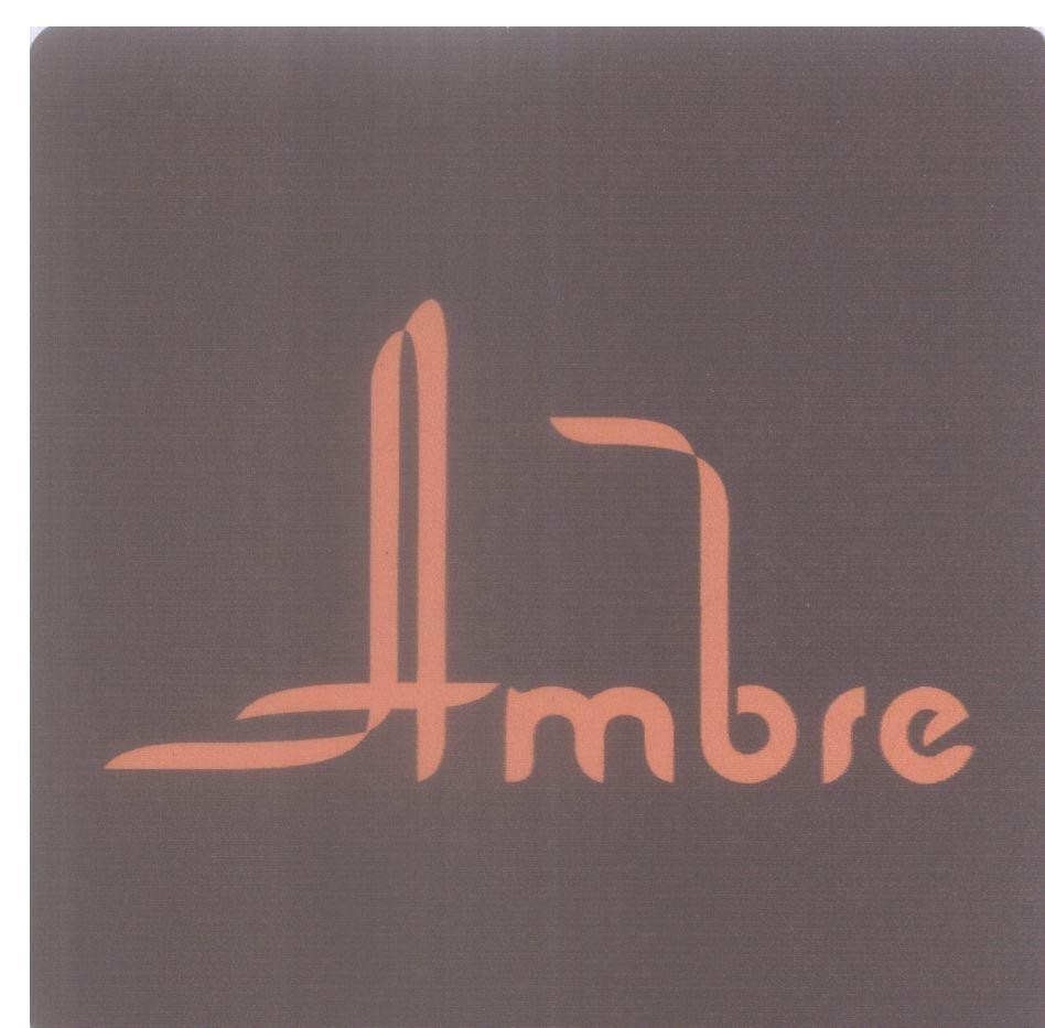 Mẫu nhãn hiệu Ambre