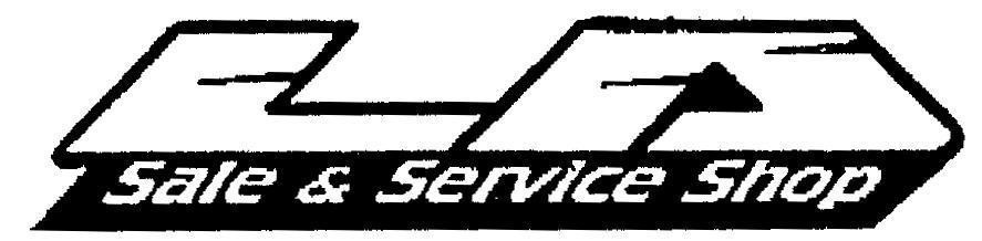 Mẫu nhãn hiệu LA Sale & Service Shop