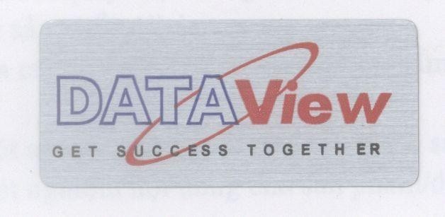 Mẫu nhãn hiệu DATA View DATAView GET SUCCESS TOGETHER