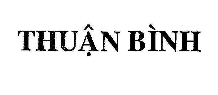 Mẫu nhãn hiệu Thuận Bình