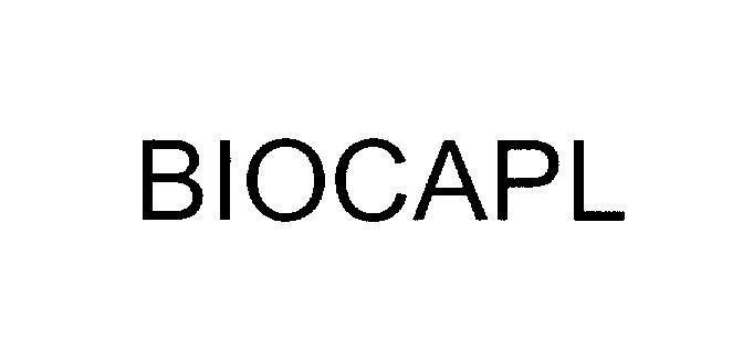 Mẫu nhãn hiệu BIOCAPL