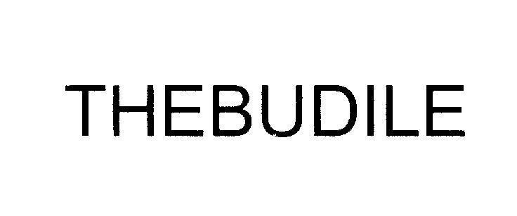 Mẫu nhãn hiệu THEBUDILE